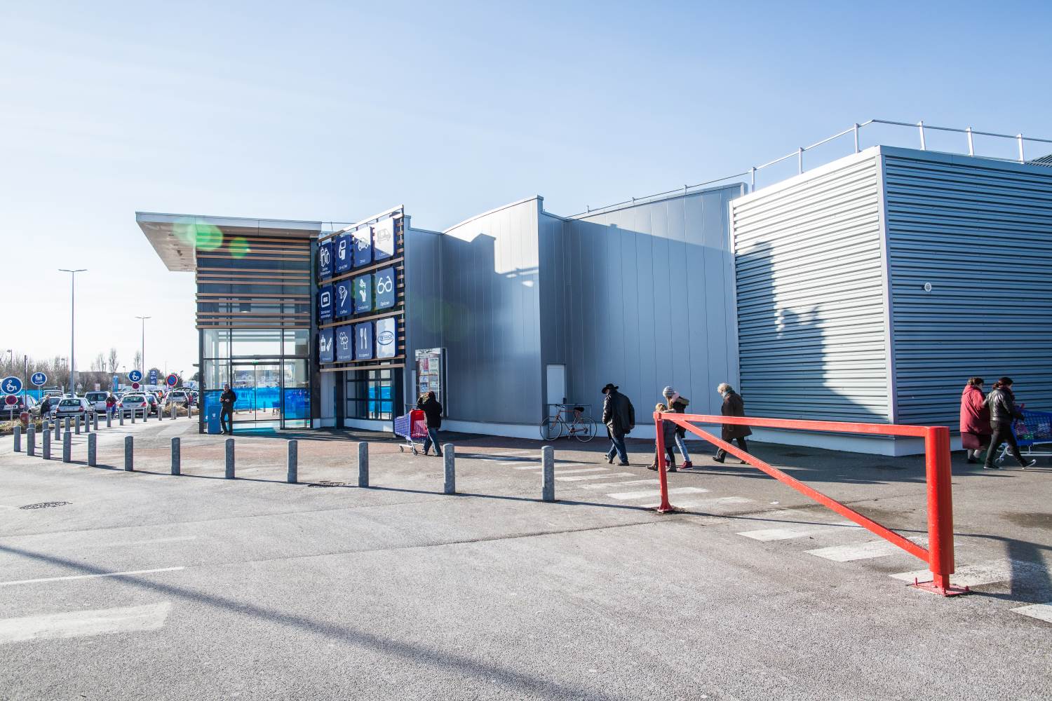Centre commercial carrefour Berck
