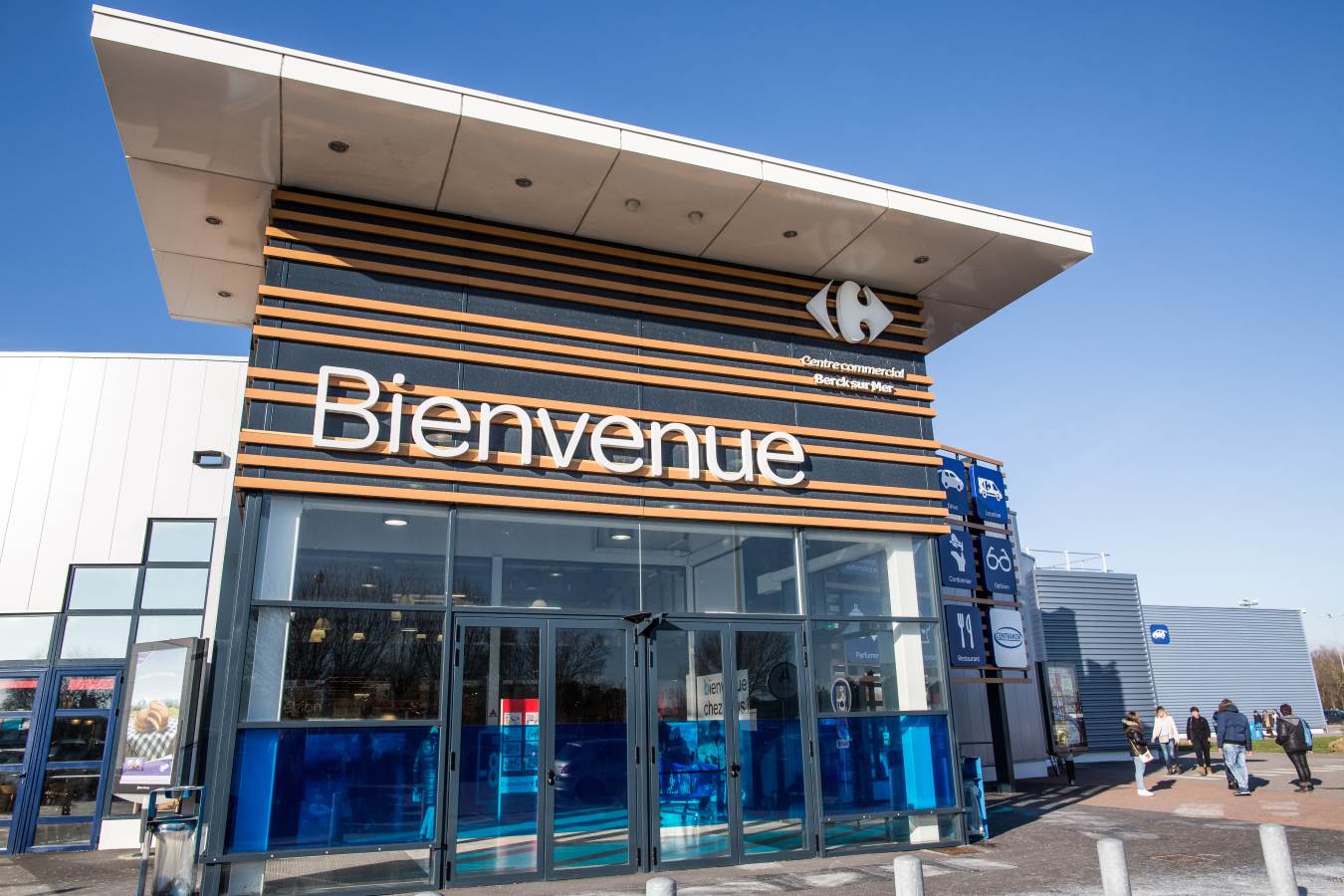 Centre commercial carrefour Berck