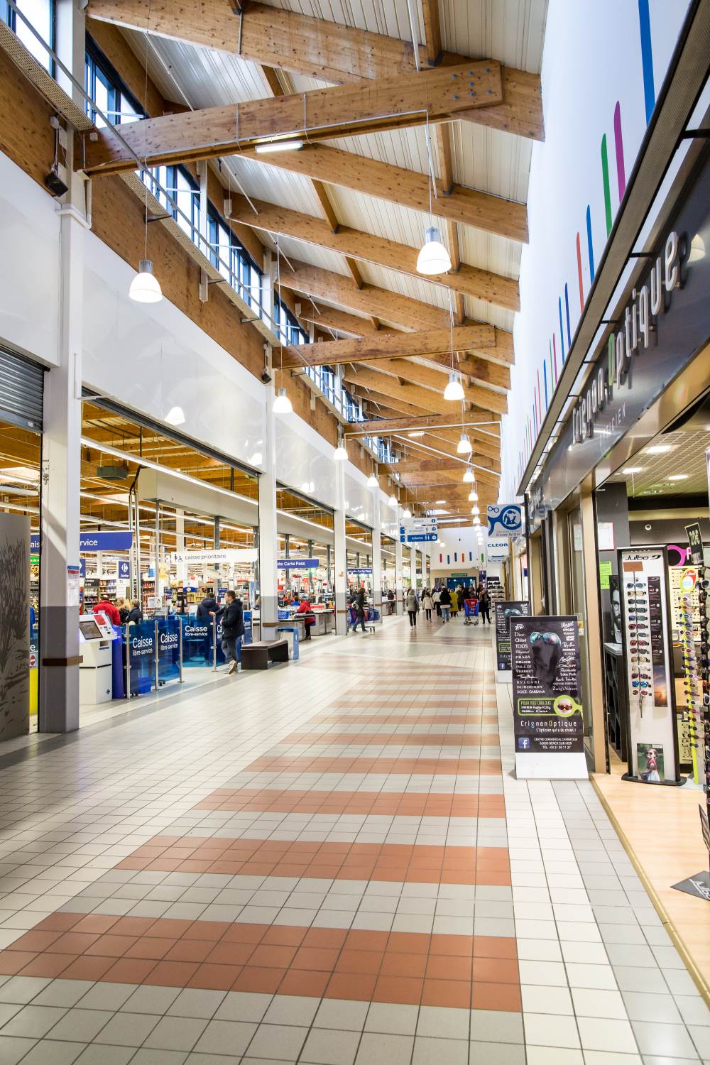 Centre commercial carrefour Berck