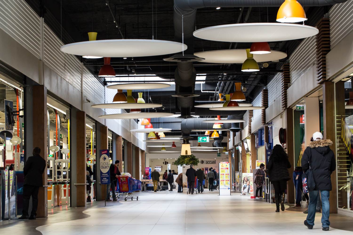 Centre commercial Carrefour Sannois