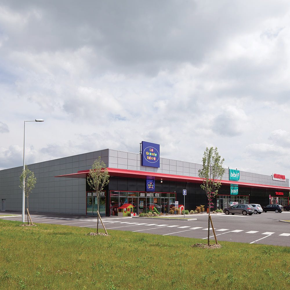 Zone commerciale des sablons